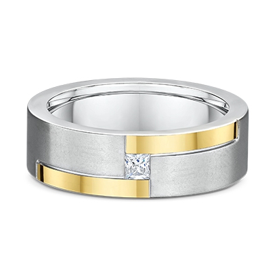 9ct Two Tone Mens