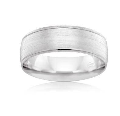 9ct White Gold Gents