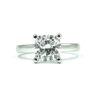 18ct White Gold Brilliant Cut Claw Set Double Halo Engagement Ring -JM7551RDSGival Collection-18ct White Gold Emerald Cut Halo Ring-5458 18ct White Gold Four Claw Princess Cut Engagement Ring.