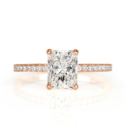 Radiant Cut Solitaire With
