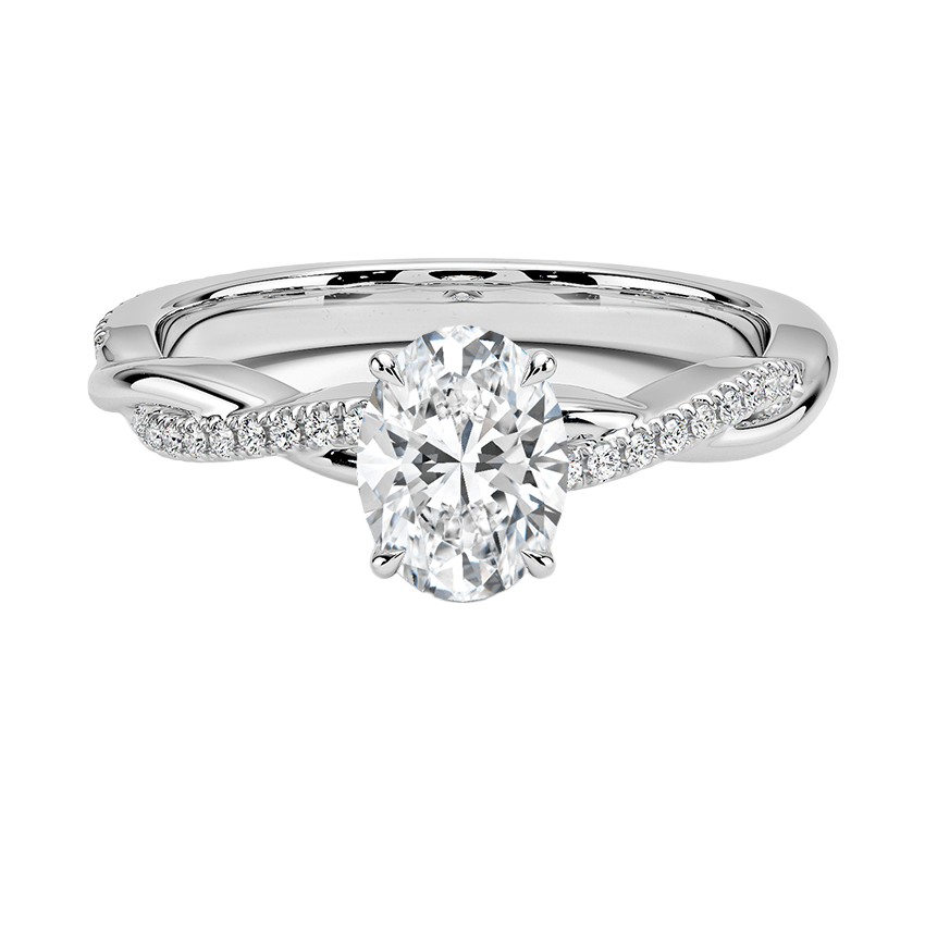 Oval Solitaire Engagement Ring